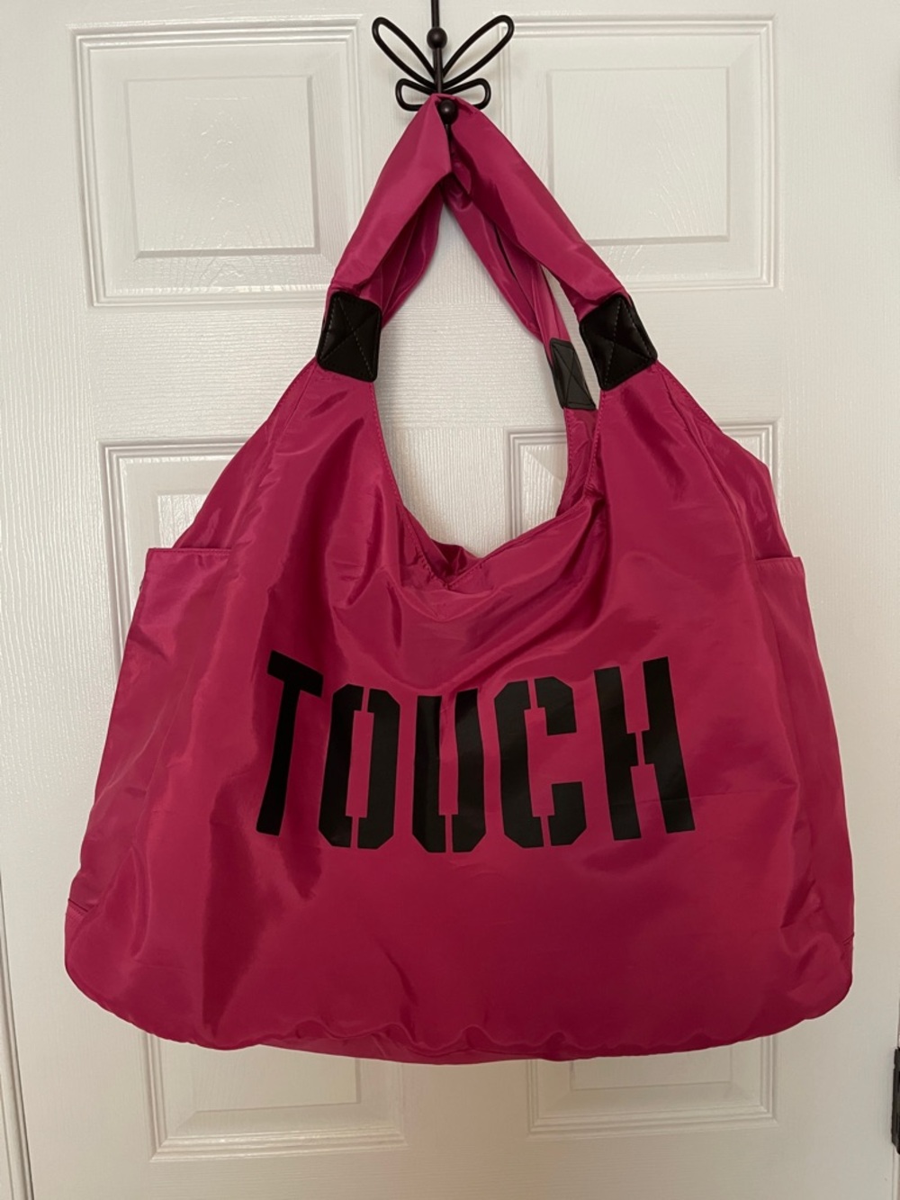 TOUCH Fuchsia Tote Bag — Lightweight Women's Shoulder Tote